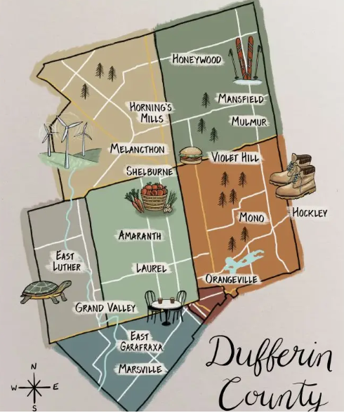Dufferin County Print