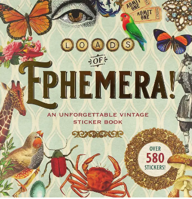Loads of Ephemera Sticker Book