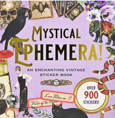 Mystical Ephemera Sticker Book