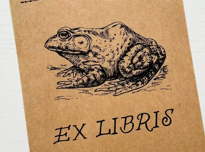Bookplate Name Label Sticker