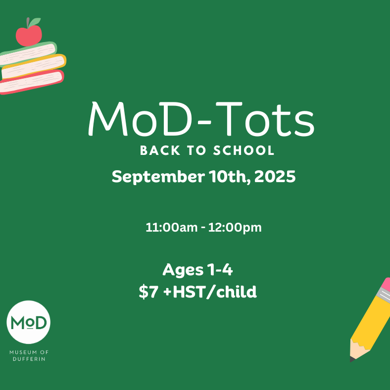 MoD Tots: Back To School - 10 Sep 2025