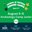 Archeology Junior Camp - 5 Aug 2025