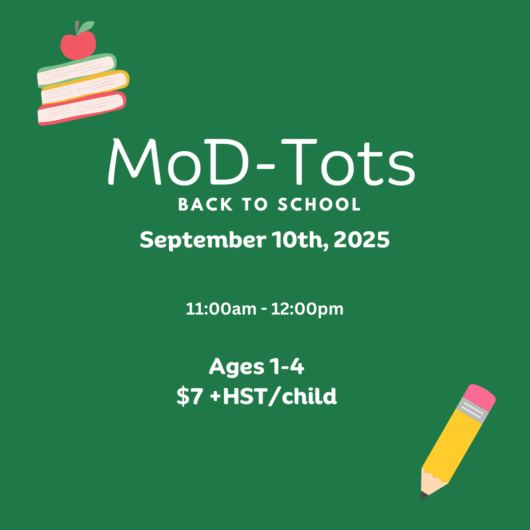 MoD Tots: Back To School - 10 Sep 2025