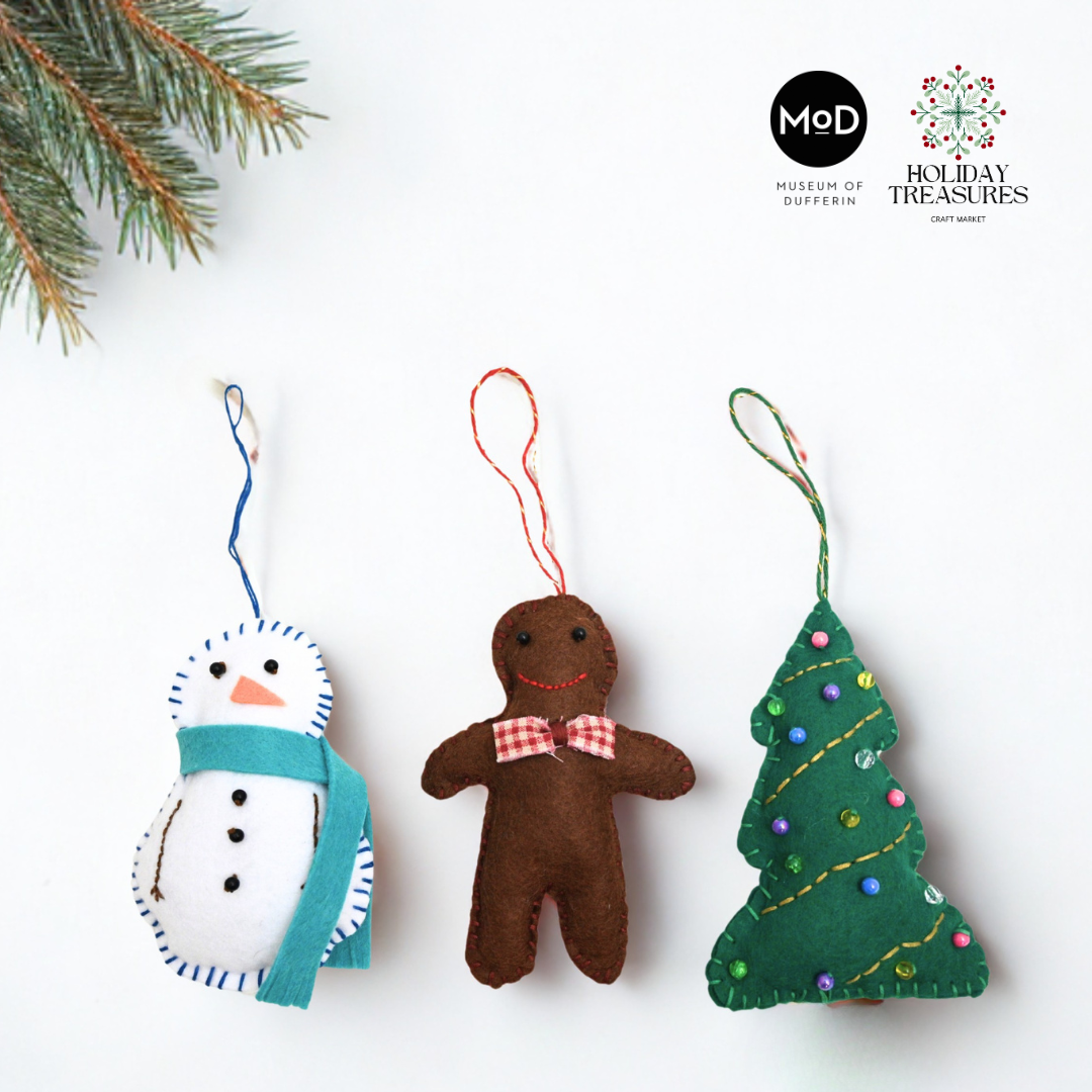*New Timeslot* Holiday Treasures Felt Ornament Workshop - 5 Dec 2025