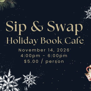 Sip & Swap: Holiday Book Cafe - 14 Nov 2026